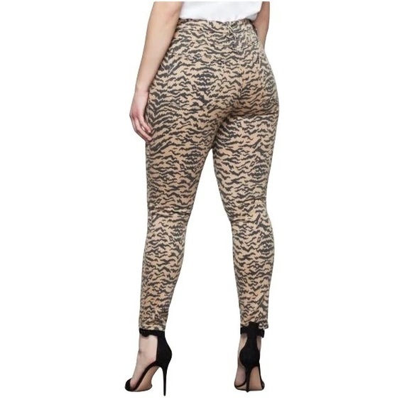 GOOD AMERICAN Zebra Print Jean - Size 8/29 - Picture 12 of 13